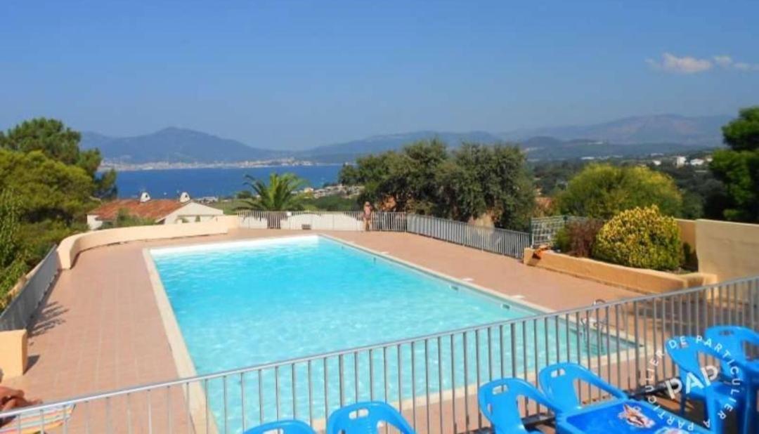 Studio Avec Terasse Vue Mer Porticcio  Exterior foto